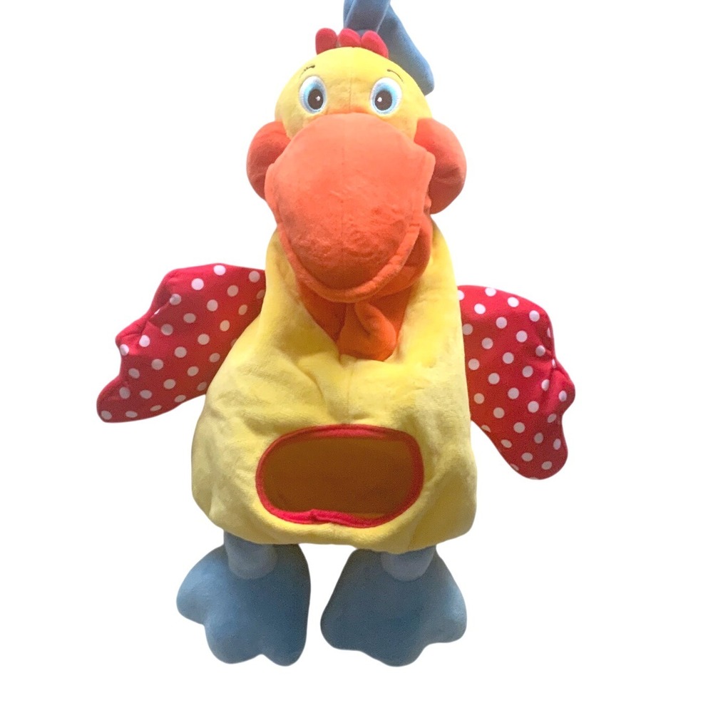 Melissa & Doug K's Kids Hungry Pelican Plush Toy Holder Hanging Nursery Storage